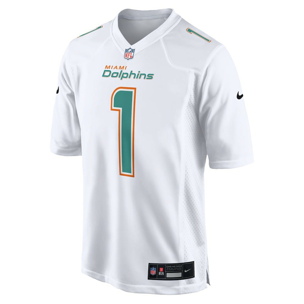 Tua Tagovailoa Miami Dolphins Fashion Game Jersey - White | Nike outlet