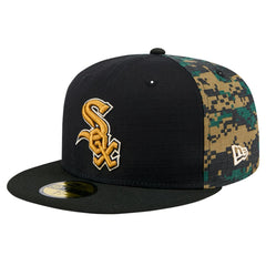Chicago White Sox Digi Camo 59FIFTY Fitted Hat - Black | New Era