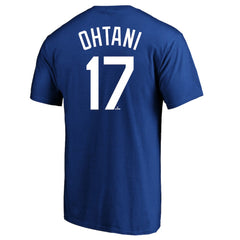 Shohei Ohtani Los Angeles Dodgers Big & Tall Name & Number T-Shirt - Royal