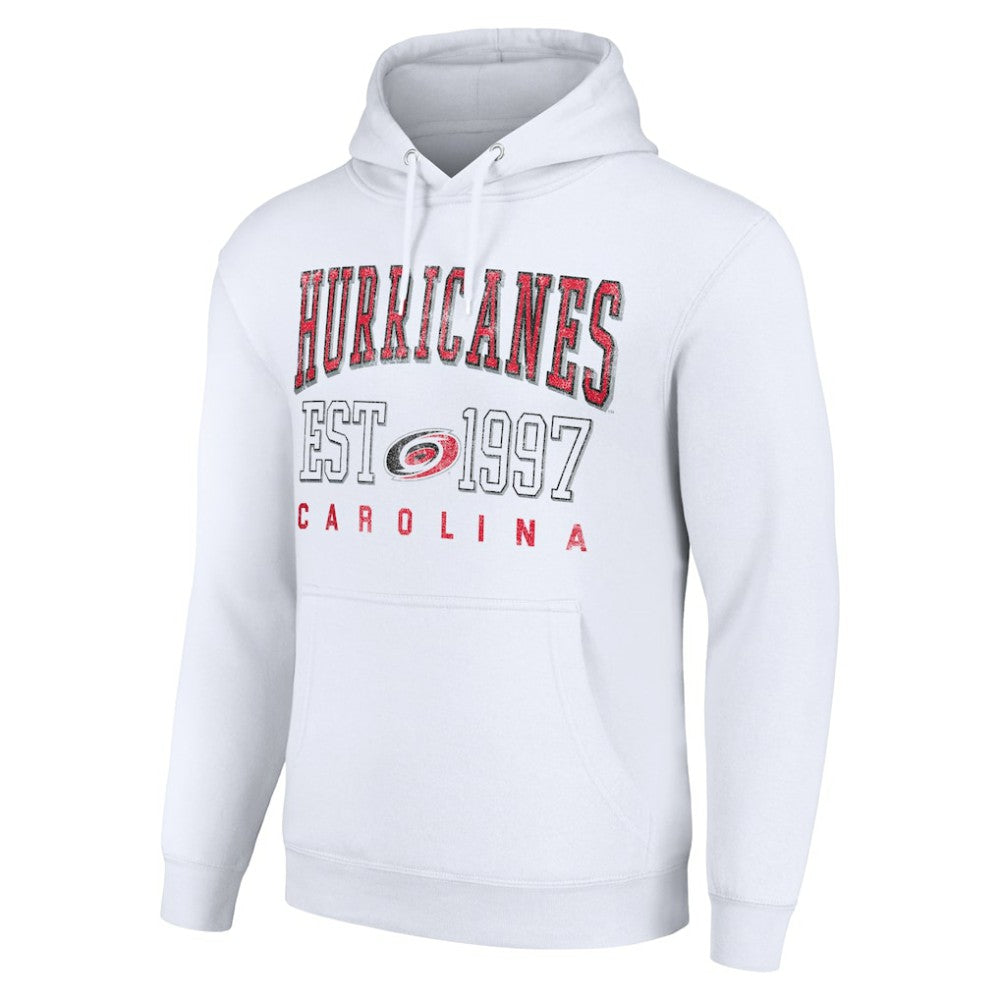 Carolina Hurricanes Starter Graphic Pullover Hoodie White