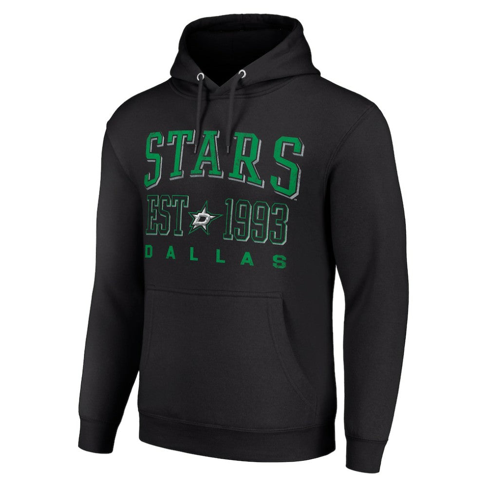 Dallas Stars Starter Graphic Pullover Hoodie Black