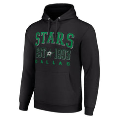 Dallas Stars Starter Graphic Pullover Hoodie Black