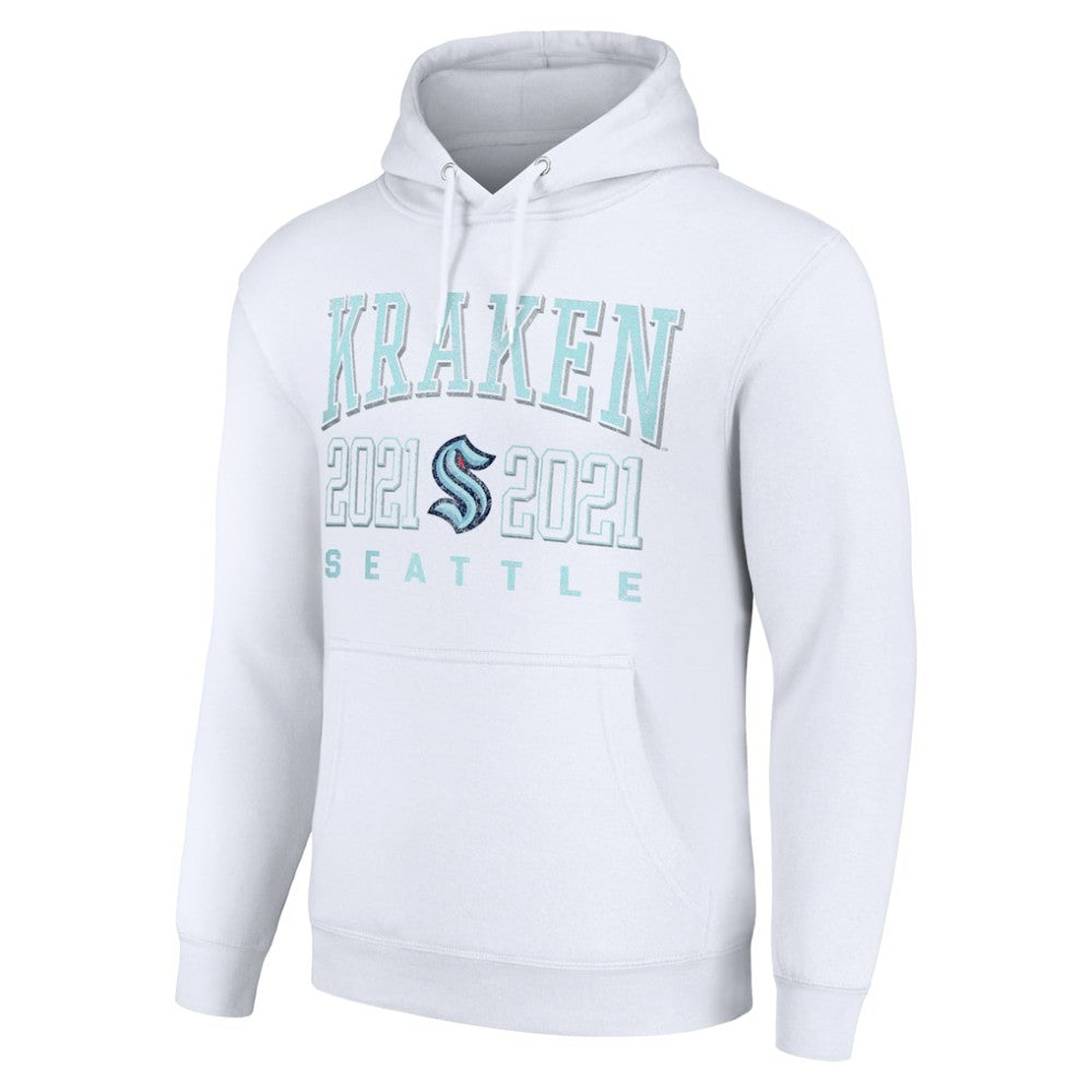 Seattle Kraken Starter Graphic Pullover Hoodie White
