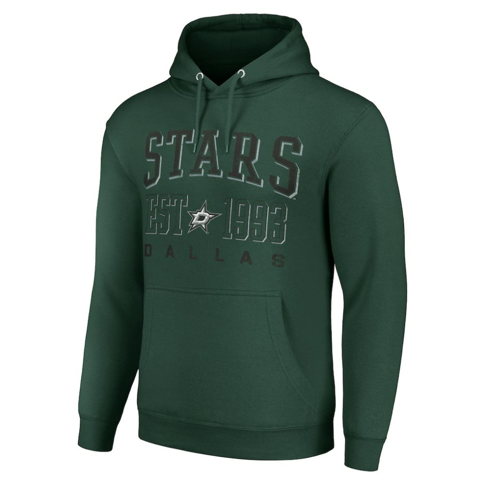 Dallas Stars Starter Graphic Pullover Hoodie Green