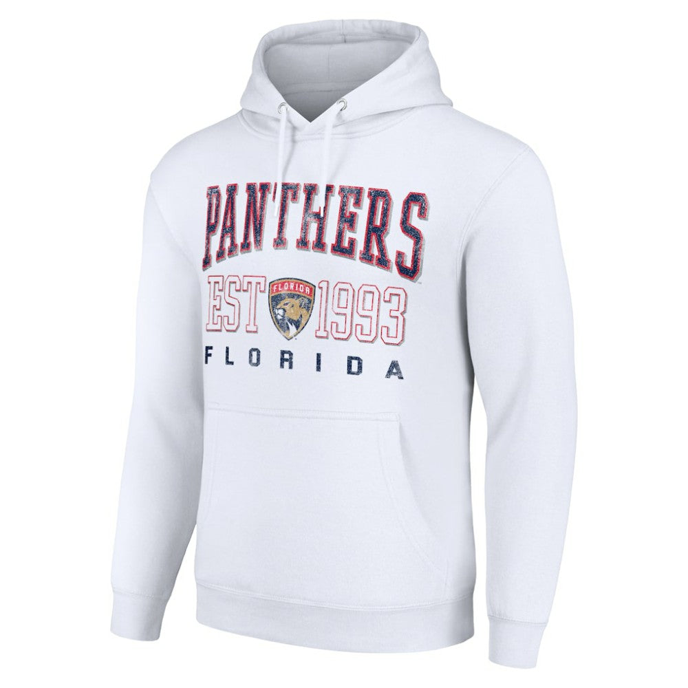 Florida Panthers Starter Graphic Pullover Hoodie White