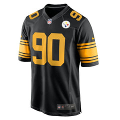 T.J. Watt Pittsburgh Steelers Alternate Game Jersey - Black | Nike on sale