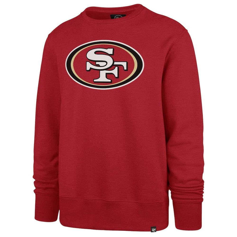 San Francisco 49ers '47 Imprint Headline Pullover Sweatshirt - Scarlet on sale