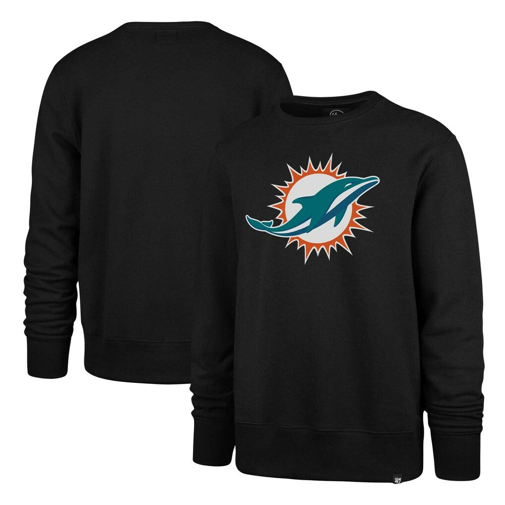 Miami Dolphins '47 Imprint Headline Pullover Sweatshirt - Black for sale