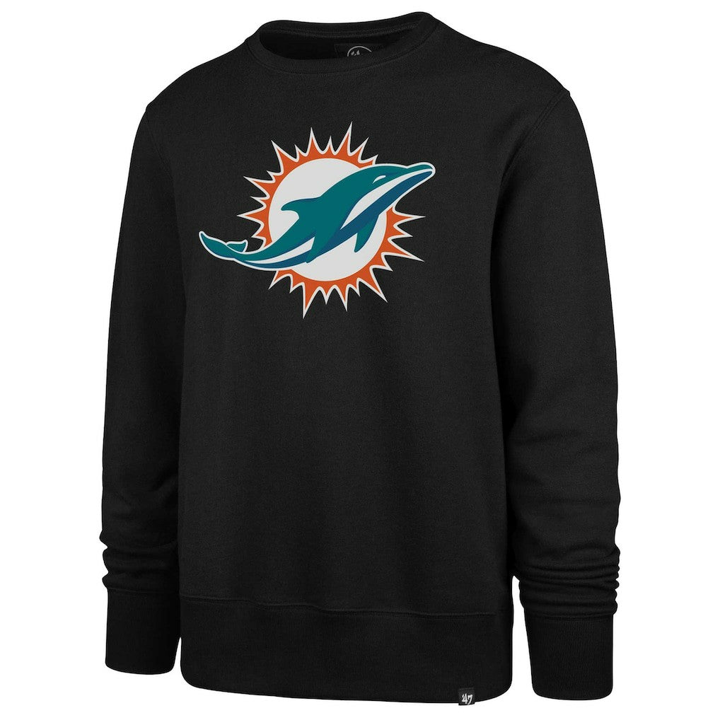 Miami Dolphins '47 Imprint Headline Pullover Sweatshirt - Black for sale