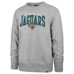 Jacksonville Jaguars '47 Varsity Block Headline Pullover Sweatshirt - Gray for sale