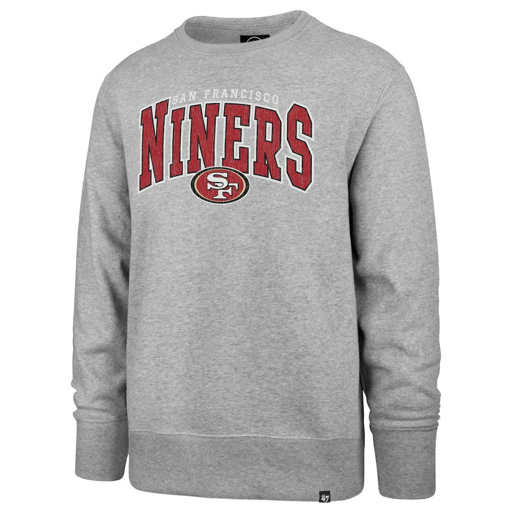 San Francisco 49ers '47 Varsity Block Headline Pullover Sweatshirt - Gray discount
