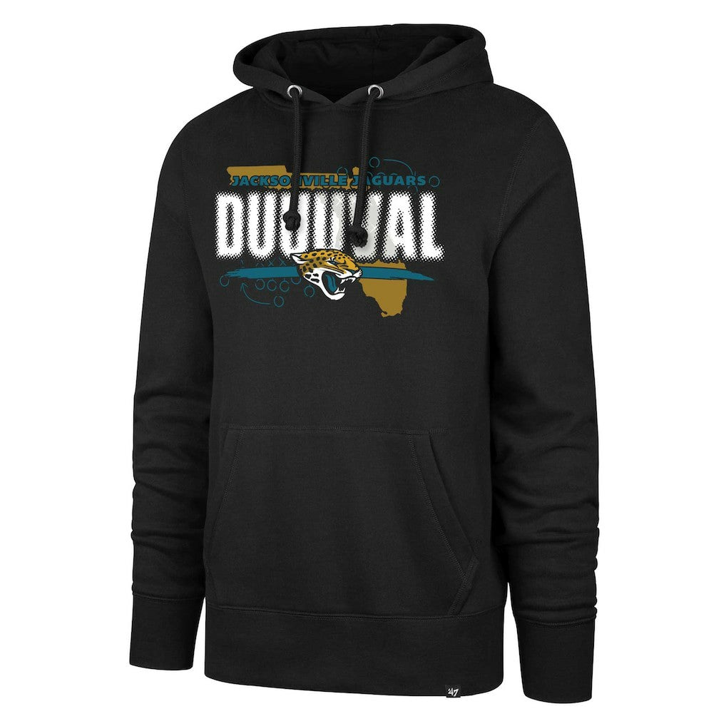 Jacksonville Jaguars '47 Regional Headline Pullover Hoodie - Black on sale