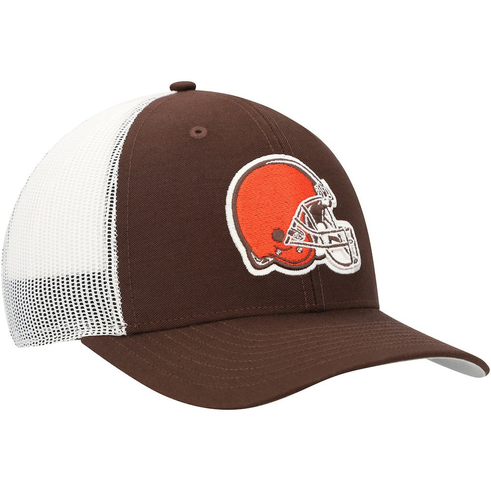 Cleveland Browns '47 Trucker Snapback Hat - Brown/White on sale