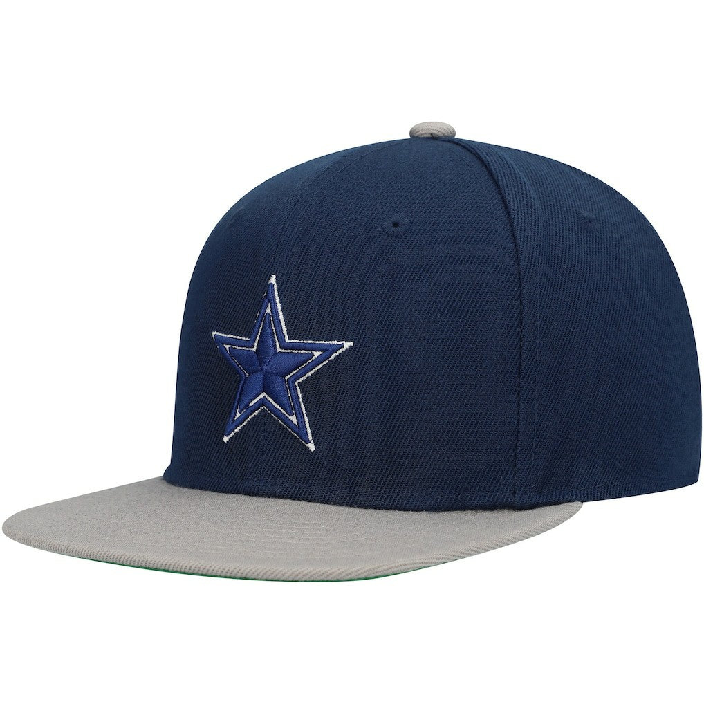 Dallas Cowboys Youth Two-Tone Snapback Hat - Navy/Silver cheap
