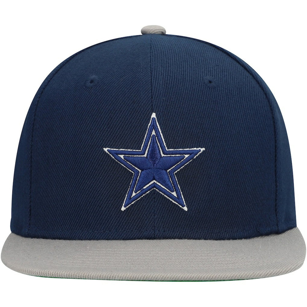 Dallas Cowboys Youth Two-Tone Snapback Hat - Navy/Silver cheap