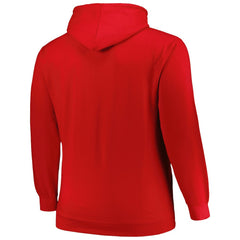 Chicago Bulls Hardwood Classics Big & Tall Pullover Hoodie - Red | Mitchell & Ness on sale