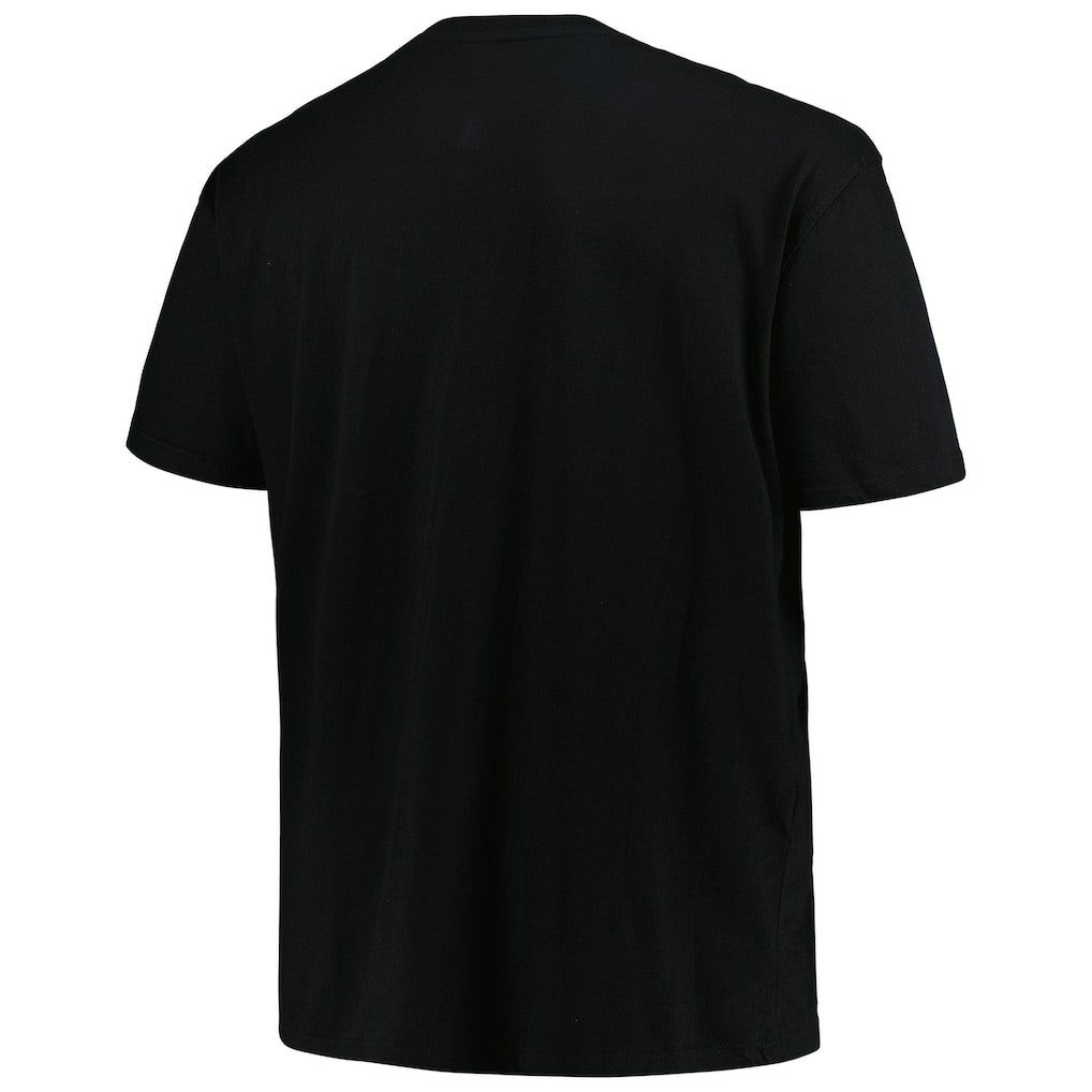 Atlanta Hawks Big & Tall Hardwood Classics Vintage Logo T-Shirt - Black | Mitchell & Ness cheap