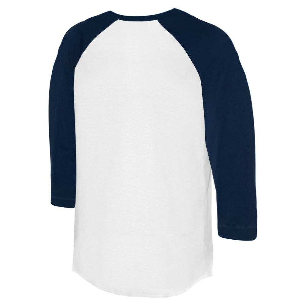 Washington Nationals Tiny Turnip Unisex Monster Truck 3/4-Sleeve Raglan T-Shirt - White/Navy