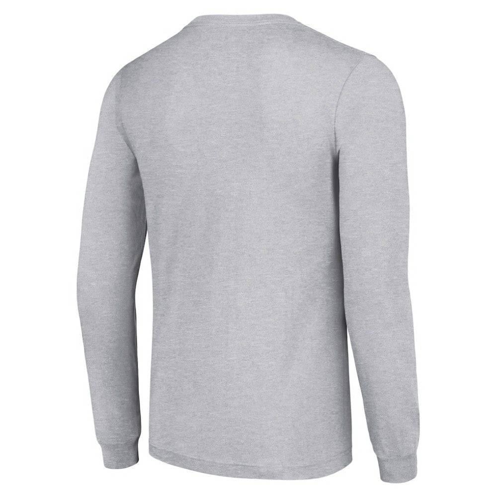 Florida Panthers Starter Color Scratch Long-Sleeve T-Shirt Heather Gray