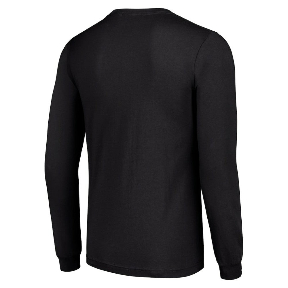 Boston Bruins Starter Color Scratch Long-Sleeve T-Shirt Black