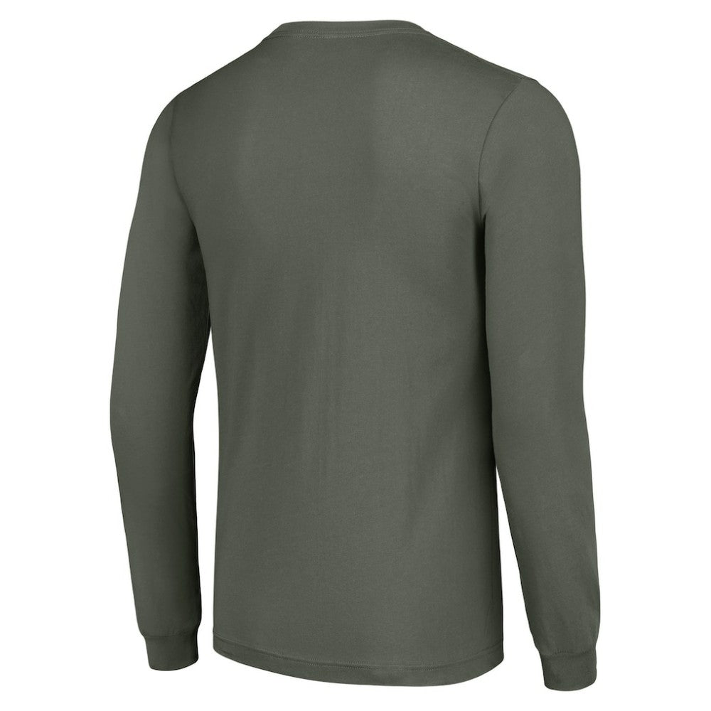 Dallas Stars Starter Color Scratch Long-Sleeve T-Shirt Green