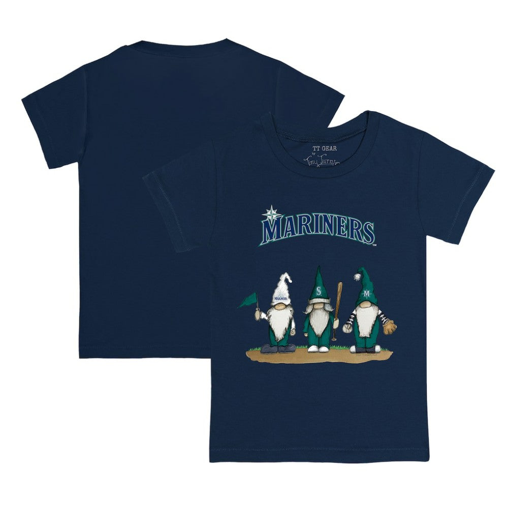 Seattle Mariners Tiny Turnip Youth Gnomes T-Shirt - Navy