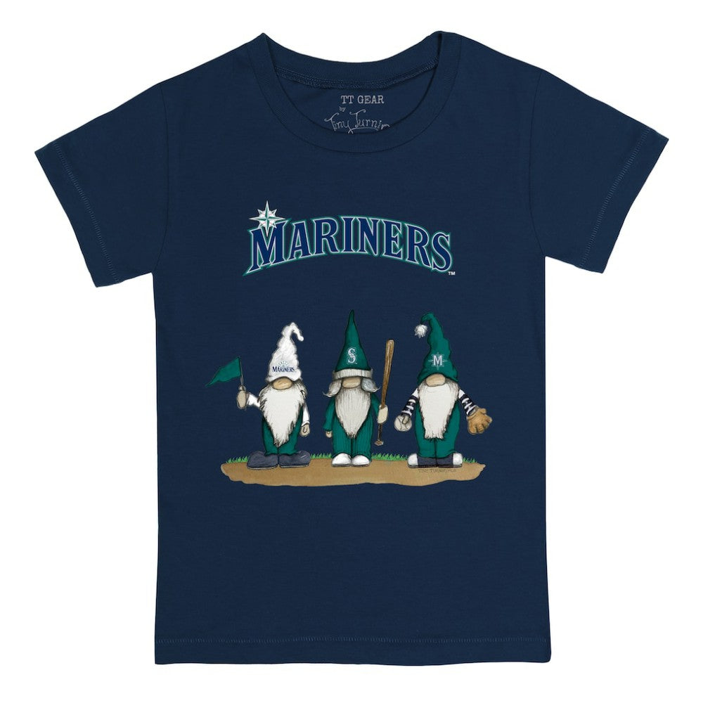 Seattle Mariners Tiny Turnip Youth Gnomes T-Shirt - Navy