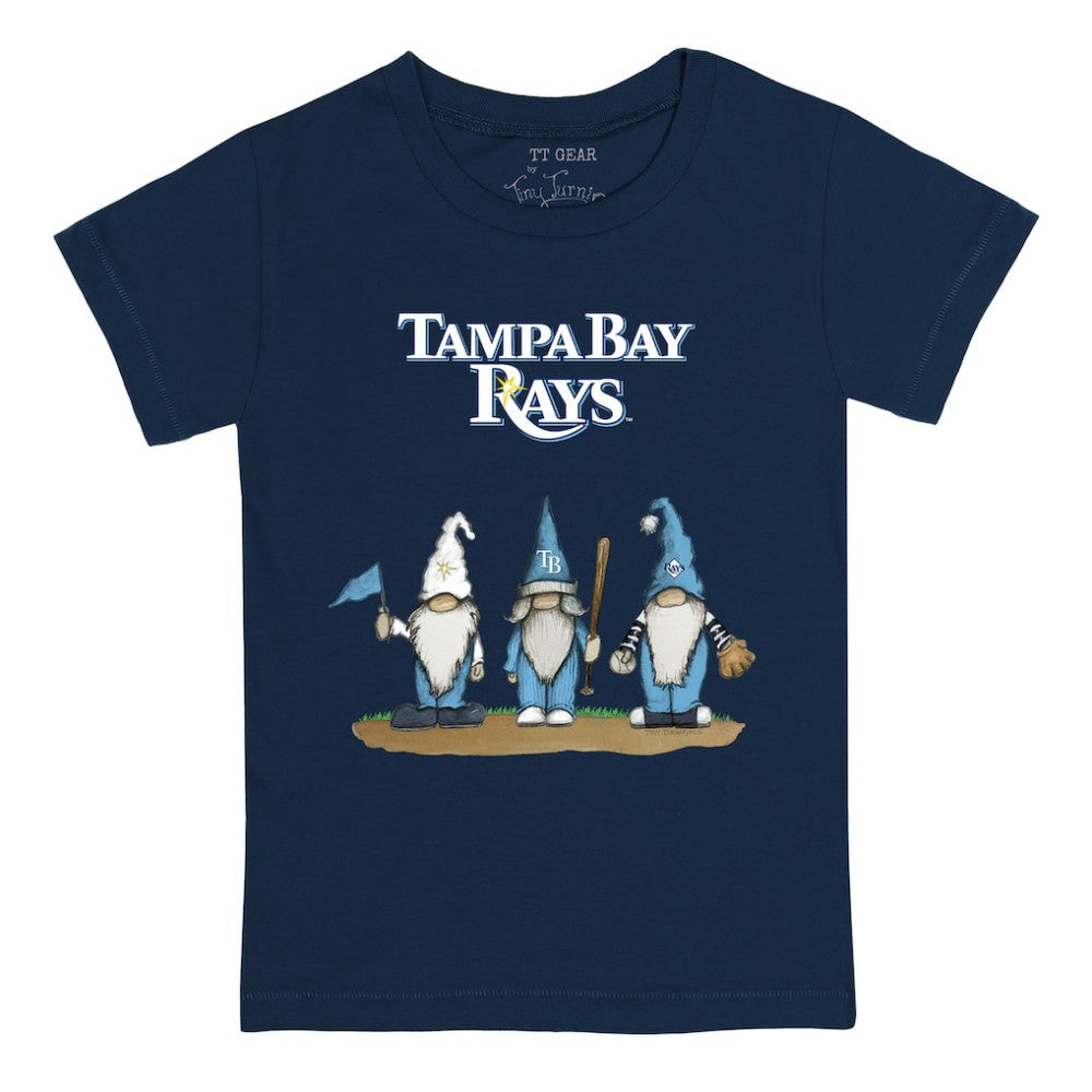 Tampa Bay Rays Tiny Turnip Youth Gnomes T-Shirt - Navy