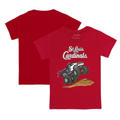 St. Louis Cardinals Tiny Turnip Youth Monster Truck T-Shirt - Red