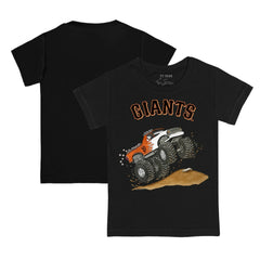 San Francisco Giants Tiny Turnip Youth Monster Truck T-Shirt - Black