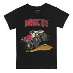 Arizona Diamondbacks Tiny Turnip Youth Monster Truck T-Shirt - Black