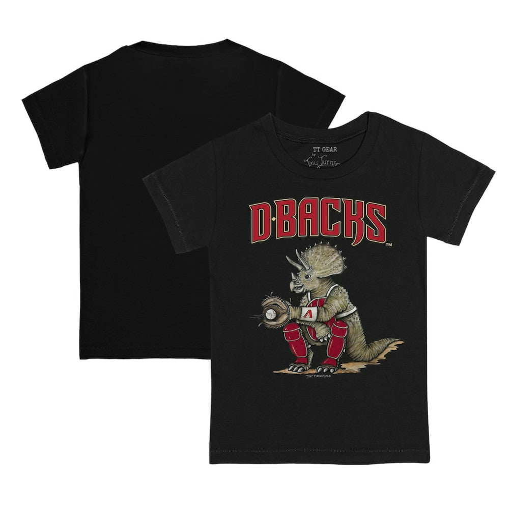 Arizona Diamondbacks Tiny Turnip Youth Triceratops T-Shirt - Black