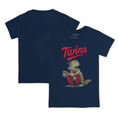 Minnesota Twins Tiny Turnip Youth Triceratops T-Shirt - Navy