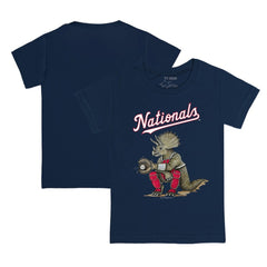 Washington Nationals Tiny Turnip Youth Triceratops T-Shirt - Navy