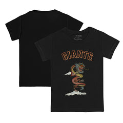San Francisco Giants Tiny Turnip Youth 2024 Year of the Dragon T-Shirt - Black