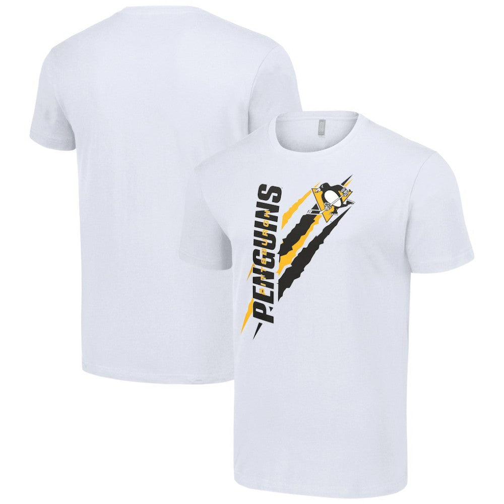 Pittsburgh Penguins Starter Color Scratch T-Shirt White