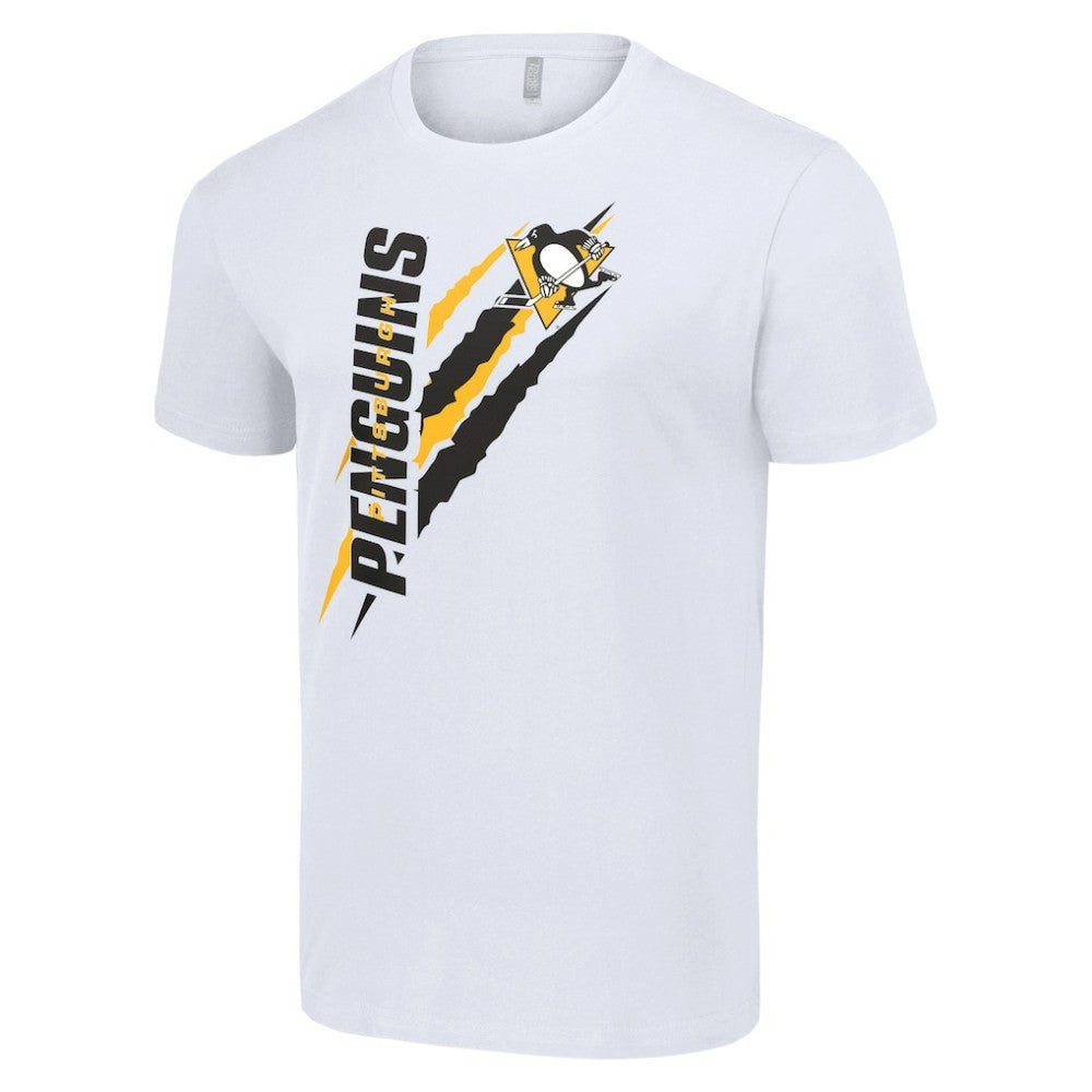 Pittsburgh Penguins Starter Color Scratch T-Shirt White