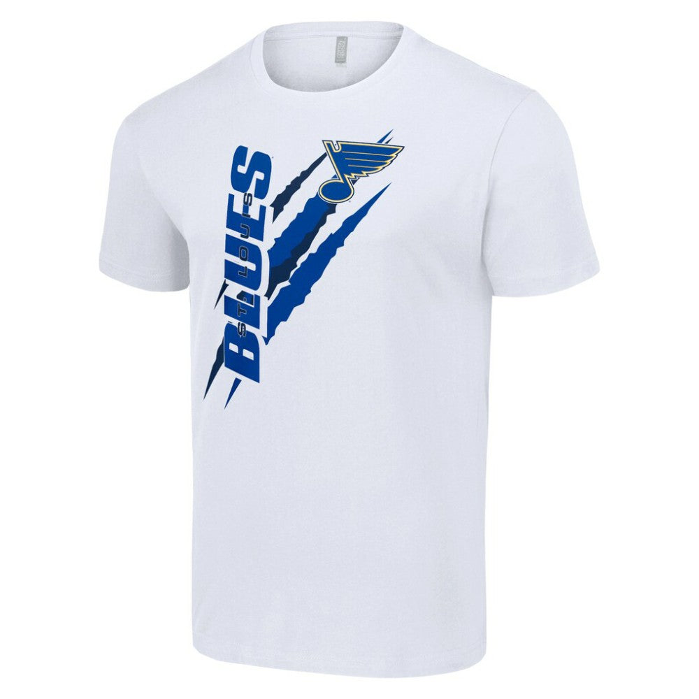St. Louis Blues Starter Color Scratch T-Shirt White