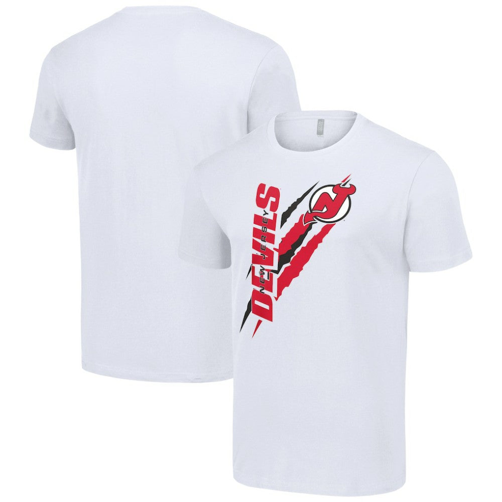 New Jersey Devils Starter Color Scratch T-Shirt White