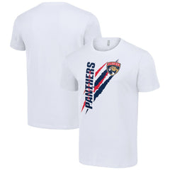 Florida Panthers Starter Color Scratch T-Shirt White