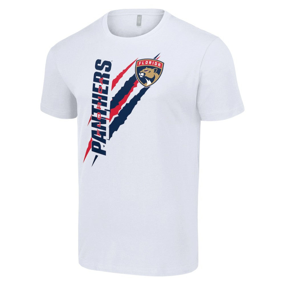 Florida Panthers Starter Color Scratch T-Shirt White