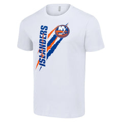 New York Islanders Starter Color Scratch T-Shirt White