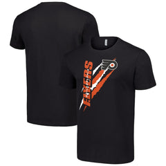 Philadelphia Flyers Starter Color Scratch T-Shirt Black
