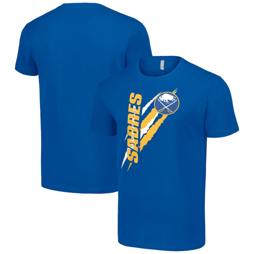 Buffalo Sabres Starter Color Scratch T-Shirt Royal
