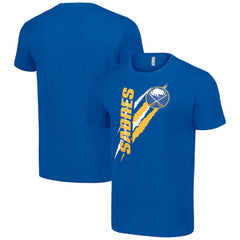 Buffalo Sabres Starter Color Scratch T-Shirt Royal
