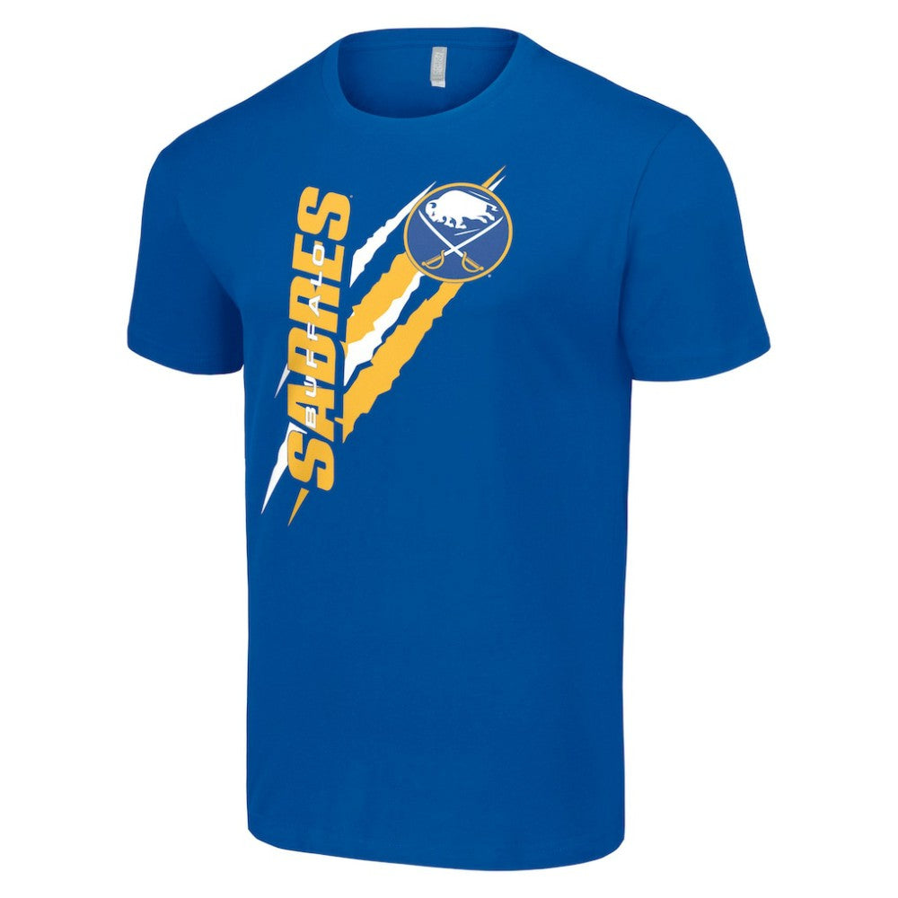 Buffalo Sabres Starter Color Scratch T-Shirt Royal