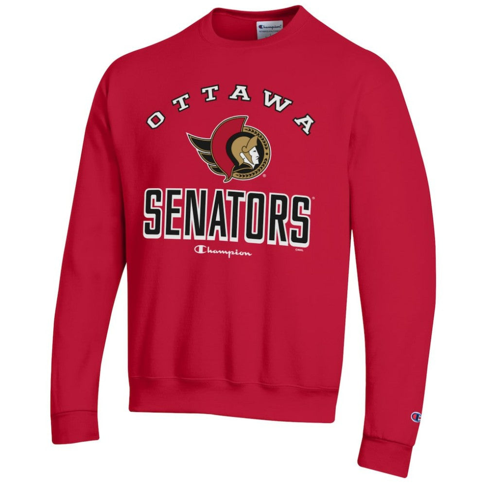Ottawa Senators Champion Eco Powerblend Crewneck Sweatshirt Red