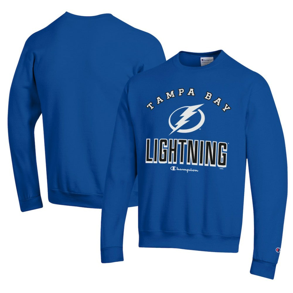 Tampa Bay Lightning Champion Eco Powerblend Crewneck Sweatshirt Royal