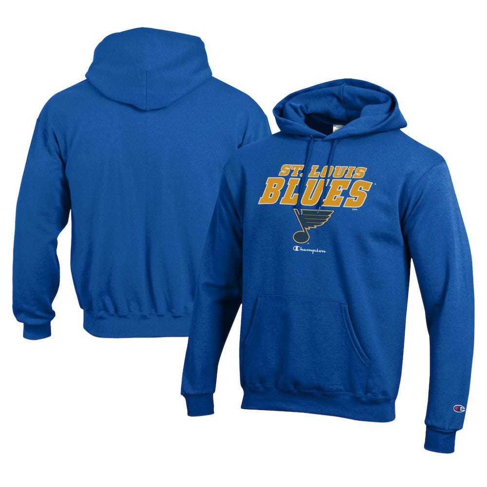 St. Louis Blues Champion Eco Powerblend Pullover Hoodie Royal