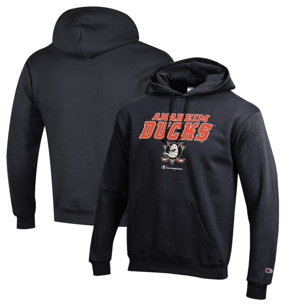 Anaheim Ducks Champion Eco Powerblend Pullover Hoodie Black